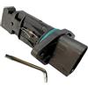 Twowinds - Debimetro F00C2G2027 Compatibile con Audi A3 A4 B5 B6 A6 C5, Seat Ibiza 3 Leon Toledo 2 Alhambra - Misuratore di Massa d'Aria - Flussimetro (chiave inclusa)