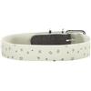 HUNTER Collare Convenience Reflect Glow S (40), bianco stelle