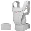 Ergobaby Omni Deluxe All-in-One Marsupio per neonati fino a 20 kg, ergonomico 4 posizioni in cotone, sistema da viaggio, grigio perla