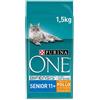 Purina One Bifensis Crocchette Gatto Senior 11+ con Pollo e Cereali Integrali - Confezione da 6 Pezzi