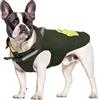 Generic Cappotto Cane Impermeabile, Cappottino Cane Invernale con Imbracatura e Tasca per Spuntini e Striscia Riflettente, Cappotto invernale Cani taglia piccola media (S)