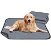Nobleza 2 Pezzi Tappetini Assorbenti per Cani, Lavabile Tappetini Assorbenti per Cani, Tappetino Igienici per Animali Domestici, Riutilizzabile Tappetino da Allenamento per Cuccioli, 120x90 cm