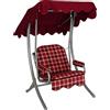 Angerer 2011/052/07 Single, 1,5 A Dondolo posti Design Rio Bordeaux