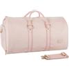 seyfocnia Borse da viaggio con rotelle, Borsa per indumenti con ruote Borsa porta abiti da viaggio con scomparto per scarpe Borsa da viaggio con rotelle, 38"L x 21"W x 12"H, Contemporane