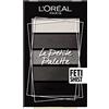 L'Oréal Paris Palette Ombretti la Petite Palette Fetishist - 4 Colori e Illuminante per Un Look Occhi Smoky-Eye