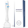 SWORCHI Timbro Dermastamp Derma Stamp Regolabile 0-3 mm Professionale Dermastamp Microneedling Regolabile 140 perni in Iitanio Microneedle Dermapen Derma Roller per capelli, barba, viso, corpo