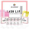 JUANPHEA Kit Laminazione Ciglia,Kit Professionale di Estensione Delle Ciglia Semipermanente,Kit di Sollevamento delle Ciglia,Lash Lift Kit Ideale per il Salone e l'uso Domestico