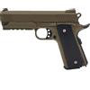 Saigo Defense Pistola BB Airsoft/Stile Hi-Capa 4.3 Spring/Colori: Nero e Tan (Desert) / Materiale: Metallo/Potenza 0.3 Joule