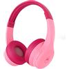 Motorola Sound Motorola Moto JR300 Cuffie Bluetooth per Bambini - Cuffie Over Ear Leggere per Bambini, Limitatore di Volume 85dB, Splitter Audio per Condivisione - Ideale per Scuola, Viaggi, Giochi - Rosa