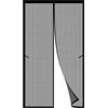 DOGUO Zanzariera Protezione Dagli Insetti 300 x 150 cm Zanzariera Con Nastro Magico Chiuso Automaticamente Magneti Rete Antizanzare Zanzariera Per Finestra Per Tutte Le Finestra, Nero