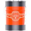 BEKATEQ Lacca protettiva per metalli 4in1 2,5L Nero I Primer + Vernice antiruggine + Mano intermedia + Mano di finitura I Vernice per metalli per tetti, finestre, porte, recinzioni LS-570