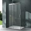 maimai Mai & Mai Box Doccia 80x120x195cm, Cabina Bagno in Cristallo Trasparente 8 mm ad Apertura Scorrevole Box Cabina Doccia Angolare Ravenna17-2k