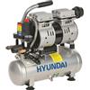 Hyundai 4J-750-6L - Compressore aria elettrico silenziato - motore 1 HP