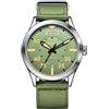 OCHSTIN Orologio militare a carica automatica meccanico con data e giorno (verde), Cinturino