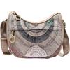 Gattinoni Borsa A Tracolla Small Hobo Watercolor Maya BIGMX6731WIL Beige