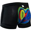 Suwequest Pantaloncini Da Ciclismo Maglia Biancheria Intima Ciclismo 5D Gel Pad Antiurto Ciclismo Underpant MTB Pantaloncini Bike Intimo Pic Color3 Asiatico taglia -