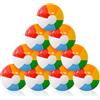 Udbrud 10 Pezzi Palloni da Spiaggia Gonfiabili, Palline per Piscina Bambini 30cm, Beach Balls Pallone da Spiaggia Colorata Bambini Palla Gonfiabile per Feste All'Aperto in Piscina in Spiaggia Estiva