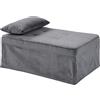 Atlantic Home Collection Shocker multifunzione Finn, rivestimento a corda, extra largo, 100 x 70 x 43 cm