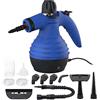 COMFORDAY Pulitore a Vapore Portatile,Comfroday, Multiuso con 9 Accessori per Rimuovere le Macchi da Pavimena
