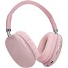 AUDALA Cuffie Wireless Bluetooth Over Ear Senza Fili Grandi con Microfono Musica Stereo HiFi per Gaming Sport Palestra TV PC Telefono 28 Ore di Riproduzione (Rosa)