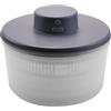 Wisboey Essiccatore per verdure elettrico per centrifuga per insalata, ricaricabile tramite USB, ciotola per asciugare la centrifuga di frutta
