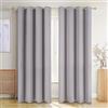 Blumtal tende per interni oscuranti 2 pz 175x140cm - tende oscuranti per interni con occhielli - tende camera da letto isolanti - tende per interni tende moderne - tende per soggiorno - tende grigie
