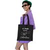 REPUBLIC OF CALIFORNIA ARCTT042-BK Tote Bag My Dog is My Valentine - Borsa in cotone impercabile per gli amanti dei cani, colore: Nero, Nero, 38 X 42 CM, Utility
