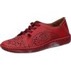 Manitu 840133-04, Mocassino Donna, Colore: Rosso, 42 EU