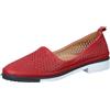 Manitu 840138-04, Mocassino Donna, Colore: Rosso, 42 EU