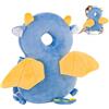 Newvenper Protezione testa bambino, proteggi testa bambini primi passi, protezione per la testa del bambino, zaino imbottito con elastico (Drago)