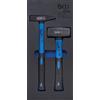 BGS 4046 | Modulo per carrelli portautensili 1/3: set mazzetta e martello per meccanica | 2 pz.