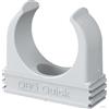 OBO Bettermann M32 - 20 fascette stringitubo, 32 mm, colore: Grigio chiaro
