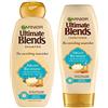 Garnier Shampoo & Conditioner Set by Ultimate Blends - Argan Oil and Almond Cream For Very Dry Damaged Hair - Shampoo & Conditioner - 360 ml