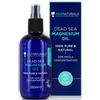 PraNaturals Mar morto Spray per olio di magnesio 250ml, Certificato Cosmos Natural, Vegan and Soil Association