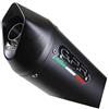 GPR Scarico marca GPR compatibile con Peugeot Satelis 125 4V 2006/2012, terminale racing Furore Nero