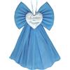 Micocca Baby Fiocco Nascita bimbo Azzurro Personalizzato Principe in tulle