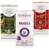 CAFFÈ CORSINI 1950 Caffè Corsini - Set Capsule Caffè Compatibili con macchine Nespresso® Arabica Selection, 100% Arabica, 3 Confezioni da 10 (Totale 30 Capsule)