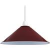 DC VOLTAGE Paralume per lampada a sospensione in metallo da soffitto, 22 cm x 10 cm, facile da montare, per ristorante, camera da letto, soggiorno, corridoi