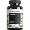 natural elements Integratore di Shilajit 1300 mg per Dose - 120 Capsule Vegane - Privo di Additivi - Prodotto in Germania e Testato in Laboratorio