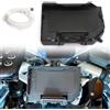 Otilli Nuovo supporto per telefono per moto Caricabatterie wireless USB Ricarica rapida per BMW R1200GS R1250GS Adventure R1300GS F750GS F850GS R1250R (Linea bianca)