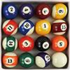 SusggO Scatola di palline da biliardo professionale palla da biliardo standard - Set completo di palline da biliardo americane (16 palline da 57,2 mm)