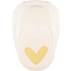 Vaessen Creative 21435-045 Perforatrice Cuore, Plastic, Bianco, 12.5 x 8 x 6 cm
