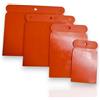 Terryshop74 Set di 4 Spatole Giapponesi in Plastica per Carrozzeria per stucco - Flessibile e Resistente Agli Acidi 47-72-96-115 mm