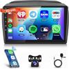 VECHTEL 2G+64G Autoradio Android 13 per Fiat Doblo 2010-2015/Opel Combo 2011-2018, 9 HD Schermo Tactile Stereo Auto co Carplay Android Auto Wireless GPS Wi-Fi USB Bluetooth Radio FM RDS Retrocamera