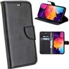 N NEWTOP Newtop Cover Compatibile per Samsung Galaxy A20E, HQ Lateral Custodia Libro Flip Magnetica Portafoglio Simil Pelle Stand