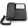 Gigaset Telefono Fisso analogico con Cornetta cablata con rubrica 10 voci colore Nero - S30054-H6538-R101