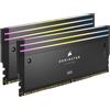 CORSAIR DOMINATOR TITANIUM DDR5 RGB Kit di Potenziamento Della Luce - 2x Moduli - 0 GB RAM - CORSAIR Compatibile con iCUE - Nero