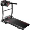 FITFIU Fitness MC-200 - Tapis roulant con inclinazione, pieghevole, ultracompatto e silenzioso, display LCD con 12 programmi, tapis roulant con cardiofrequenzimetro, uso domestico/ufficio