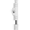 Abus Ftr90 W Al0125 Serratura con Blocco, Blocco Finestre con Chiavistello In Acciaio Inox, Chiusura a Chiave, Livello di Sicurezza: 4, 77072, 50 Mm, Bianco