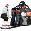 Driver13 borsa combinata per scarponi/scarpe da sci (bootbag) con scomparto casco, borsa per scarponi da sci e boots snowboard, nero